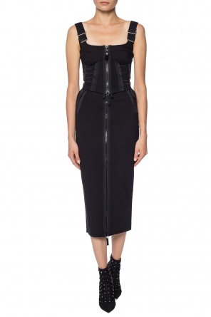 Skirt with a raw finish, zdjęcie 2 Skirt with a raw finish od Diesel